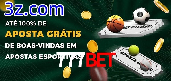 777Bet Ate 100% de Aposta Gratis